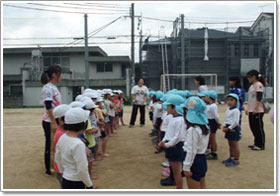 幼稚園との交流①